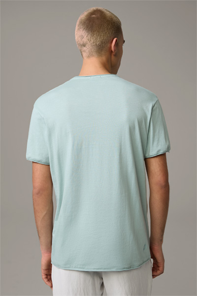 Baumwoll-T-Shirt Tyler, hellblau