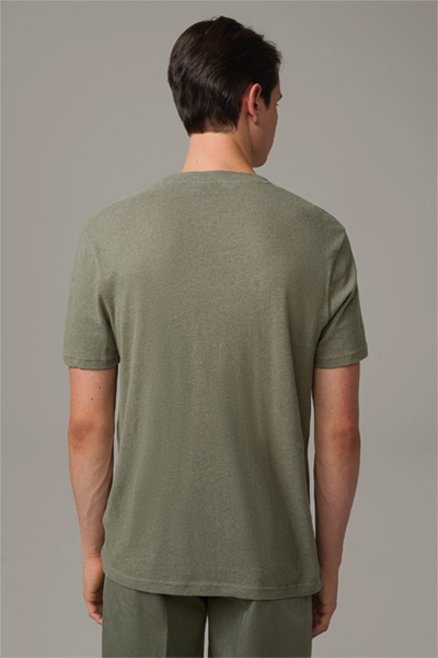 T-shirt Lino, olive