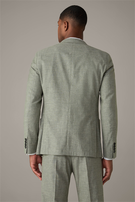 Veste de costume modulaire Acon, vert clair chiné