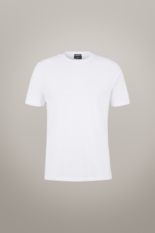 Katoenen T-shirt Clark, wit
