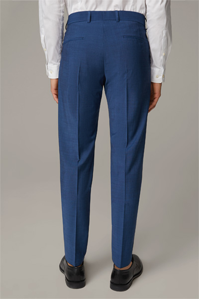 Pantalon Flex Cross Max, bleu moyen chiné