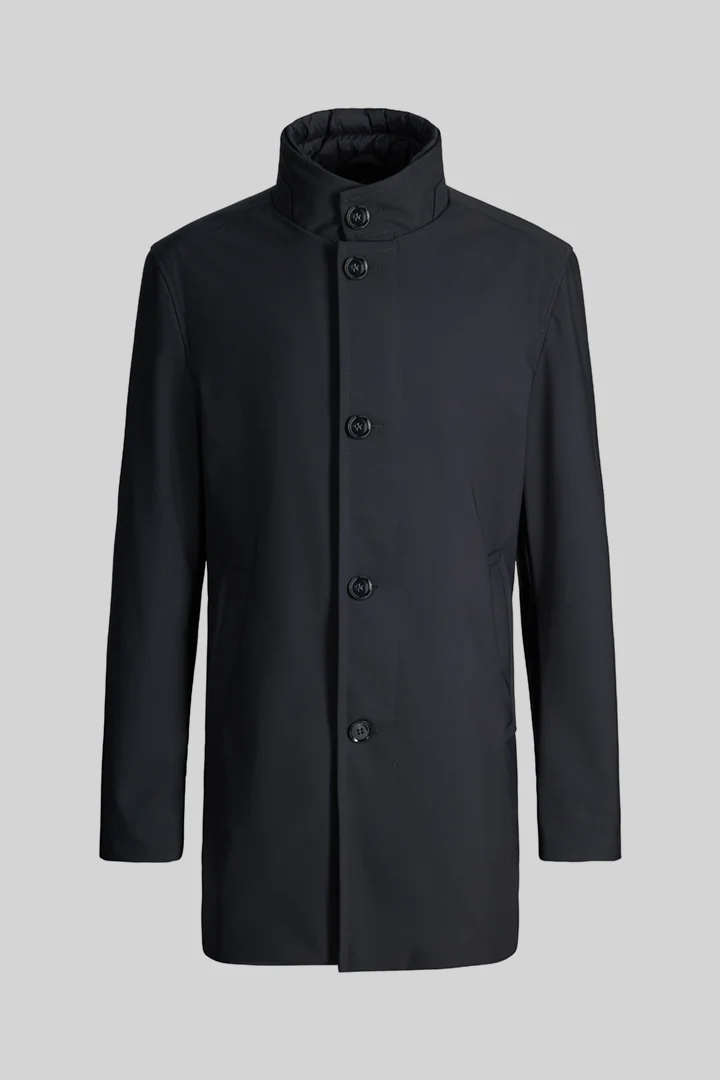 Strellson presents the product Finlay-Flex Coat in Dark Blue from the category Jackets & Coats as a cut-out