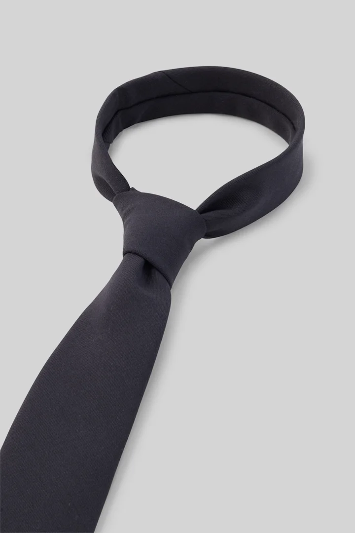 Führt zu Produktdetailseite „Krawatte aus Wollmix, navy"