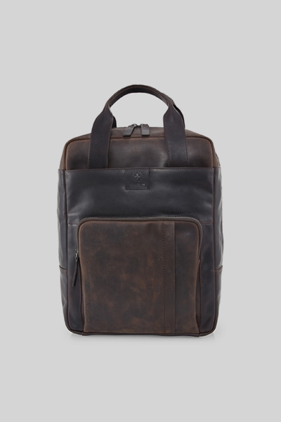 Führt zu Produktdetailseite „Rucksack Brick Lane, dunkelbraun"