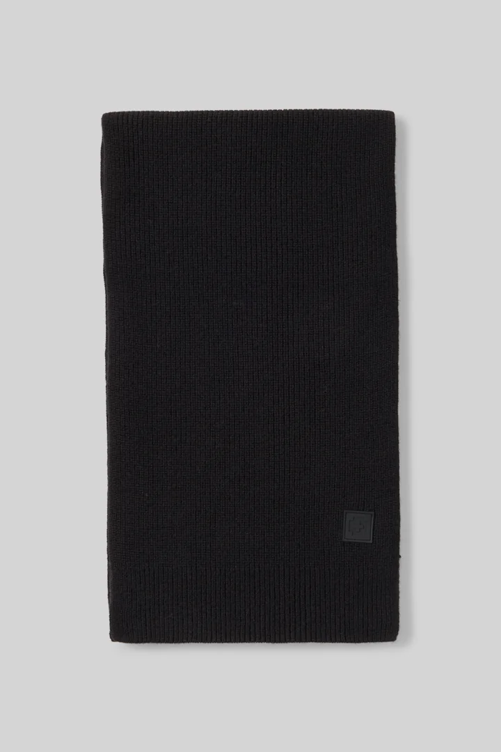 Führt zu Produktdetailseite „Schal aus Wollmix, schwarz"