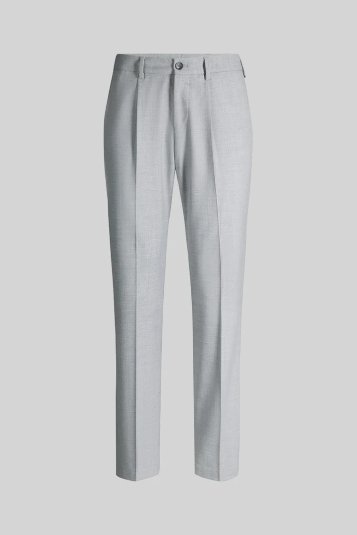 Strellson presents the product Modular trousers in a wool blend, grey from the category Modular trousers as a cut-out