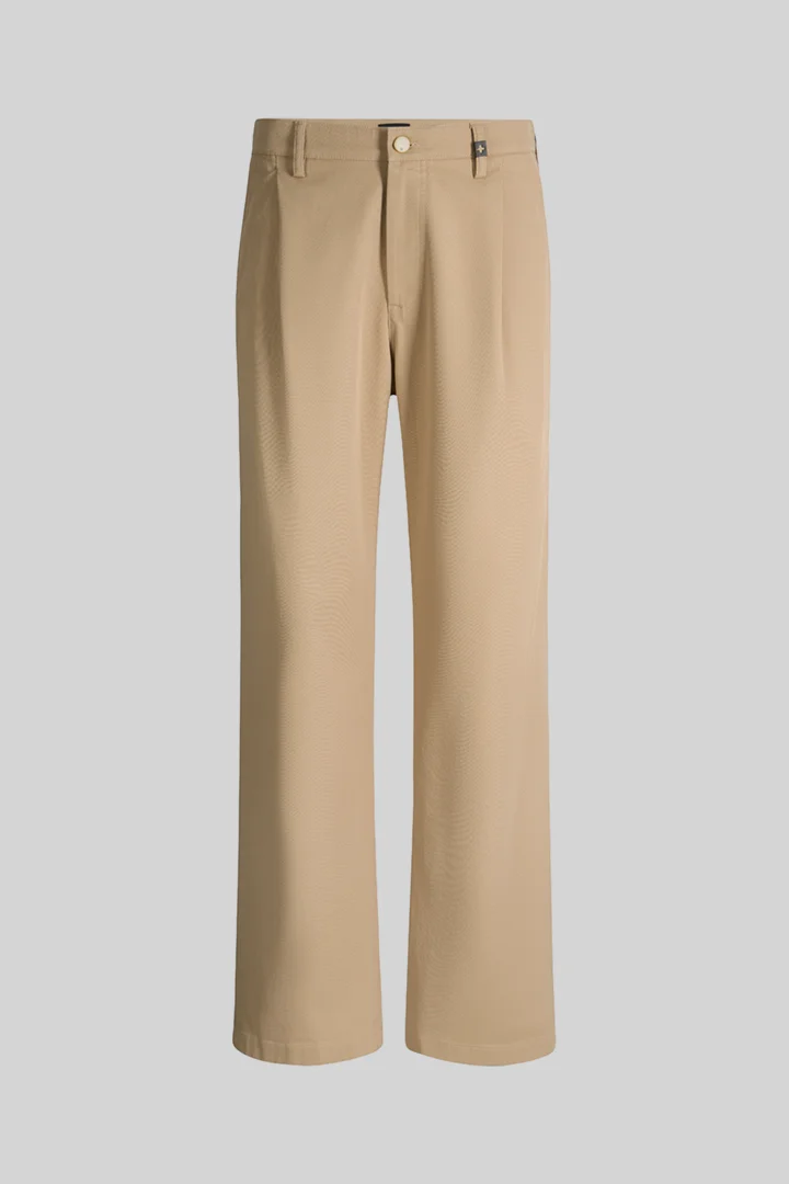 Führt zu Produktdetailseite „Hose mit Stretch, beige"