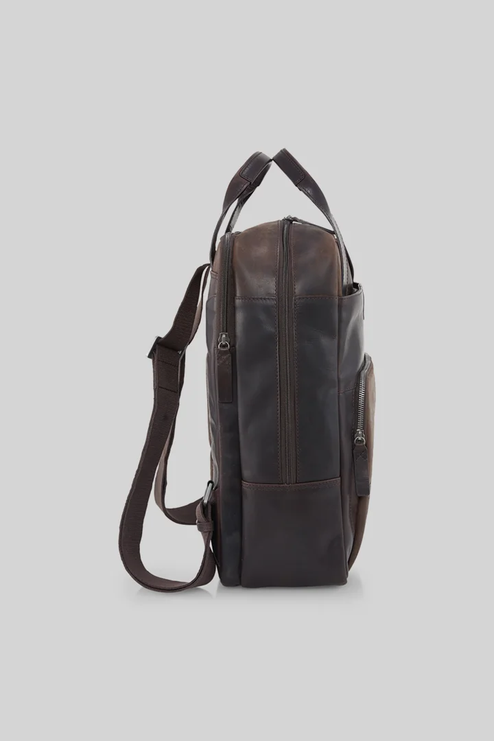 Führt zu Produktdetailseite „Rucksack Brick Lane, dunkelbraun"