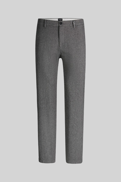 Mène à la page produit « Pantalon en mélange de coton, gris »
