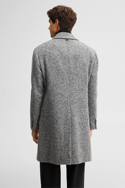 Mène à la page produit « Manteau en laine mélangée, anthracite »