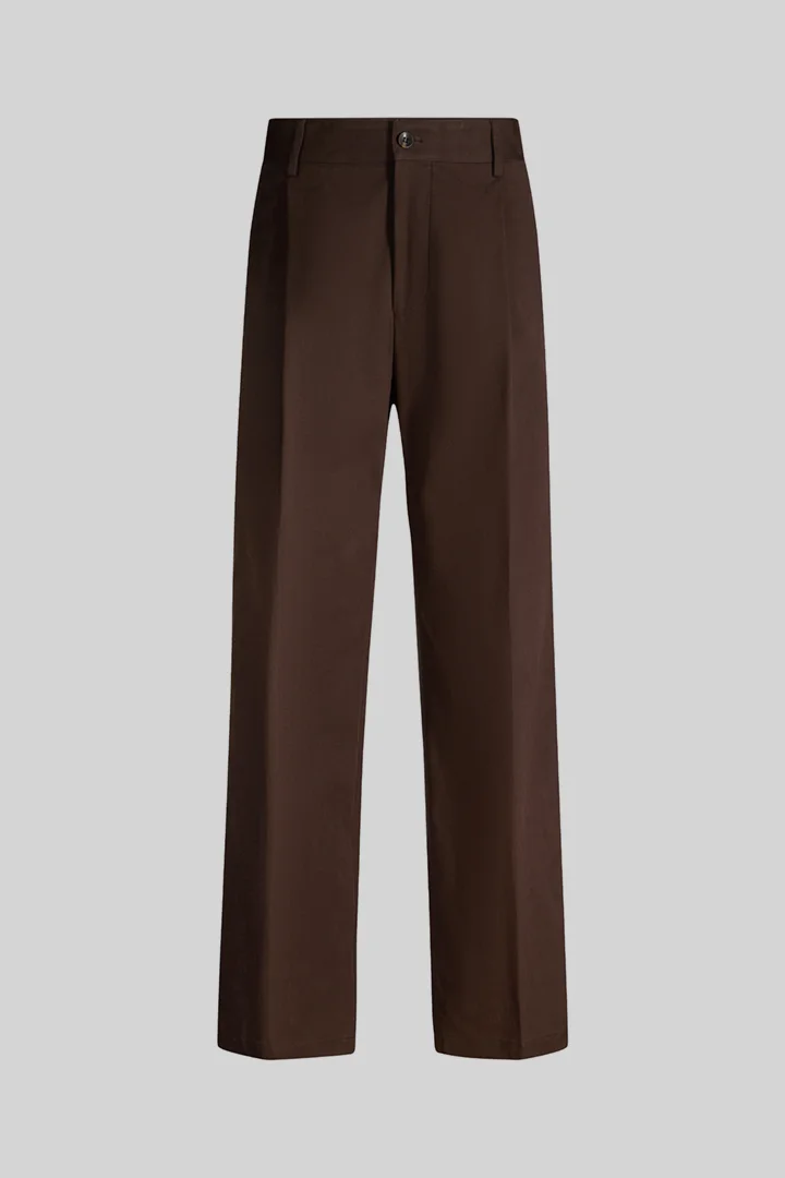 Leads to product detail page "Modular suit trousers, brown"