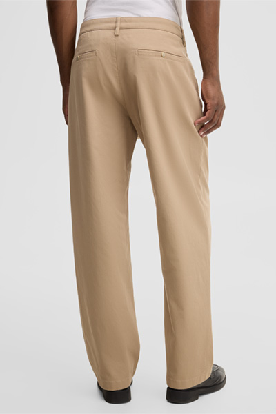 Führt zu Produktdetailseite „Hose mit Stretch, beige"