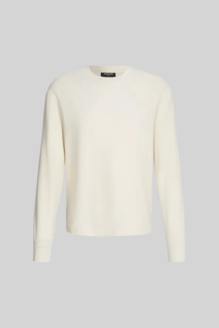Strellson präsentiert das Produkt Rundhals-T-Shirt aus Baumwolle, offwhite aus der Kategorie T-Shirts & Sweats als Freisteller