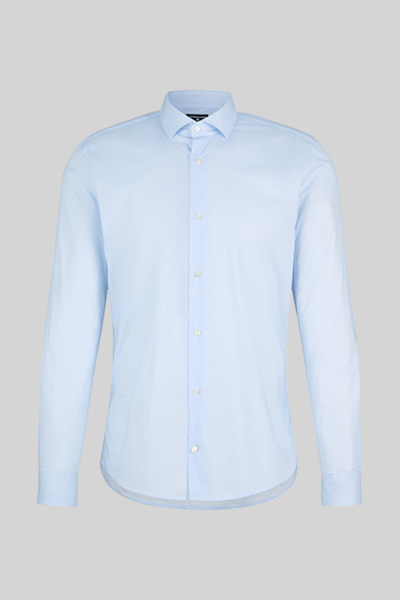 Stretch shirt, light blue