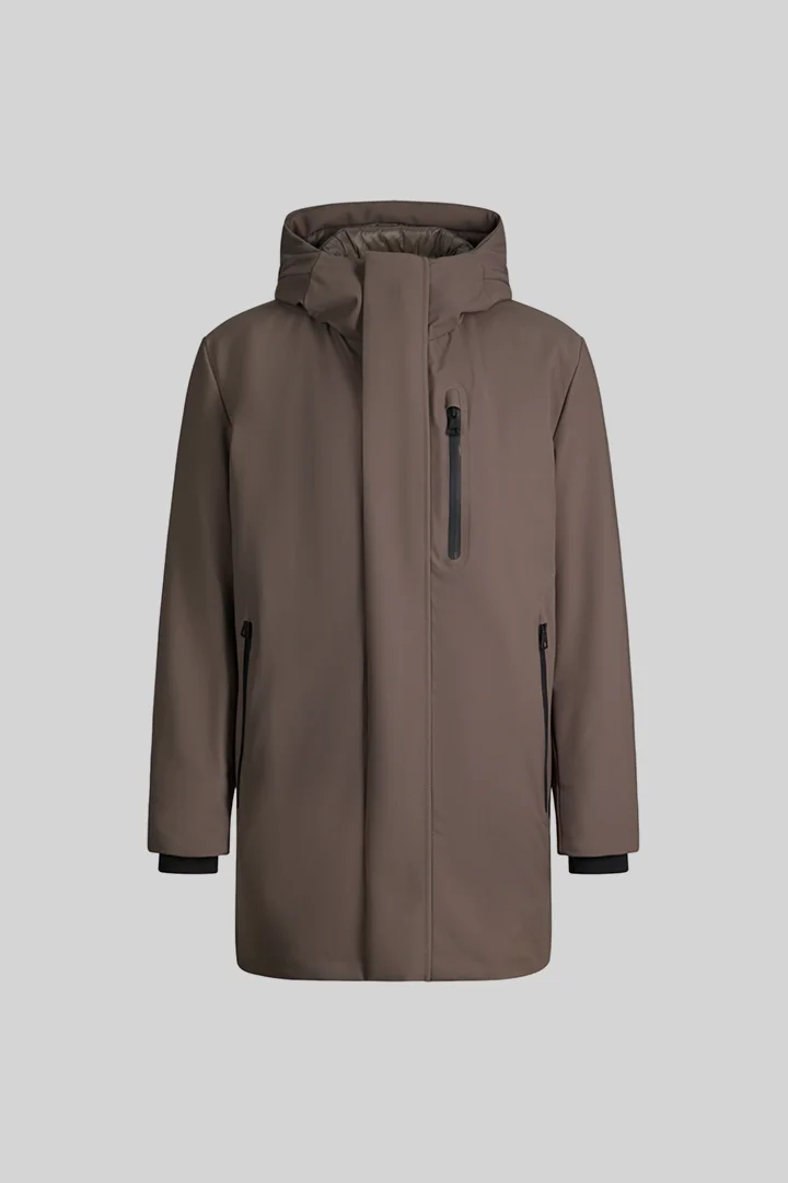 Strellson presenteert het product Parka met capuchon, olijfgroen uit de categorie Jassen als productfoto