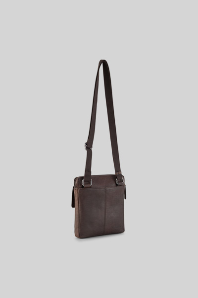 Führt zu Produktdetailseite „Schultertasche Hyde Park Marcus, dunkelbraun"