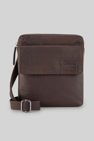 Führt zu Produktdetailseite „Schultertasche Hyde Park Marcus, dunkelbraun"