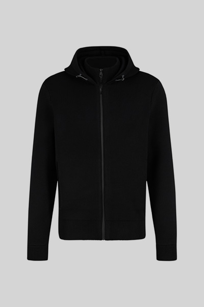 Sweat à capuche, noir