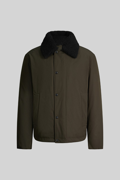 Leads to product detail page "Field jacket with turn-down collar, olive"