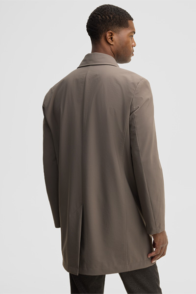 Mène à la page produit « Manteau de ville à col rabattu, beige »