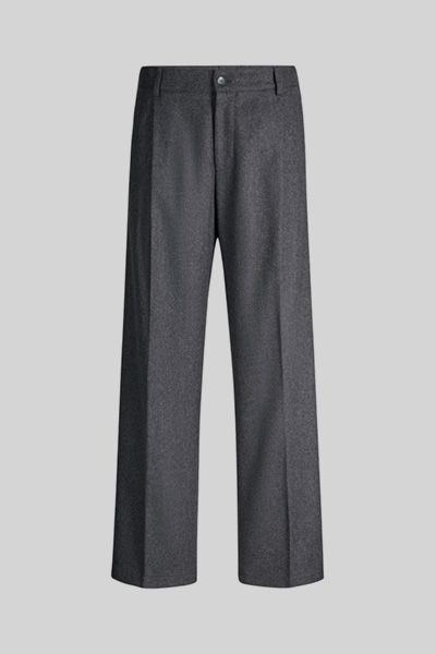Leads to product detail page "Modular suit trousers, grey"
