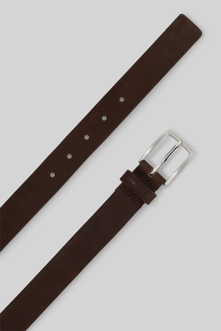 Führt zu Produktdetailseite „Gürtel aus Leder, braun"