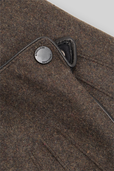 Mène à la page produit « Gants, marron foncé/noir »