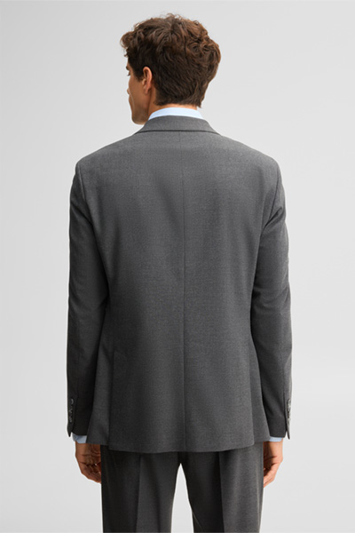 Mène à la page produit « Veste modulable en laine mélangée, anthracite »