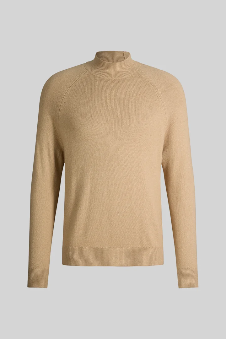 Strellson präsentiert das Produkt Pullover aus Baumwollmix, beige aus der Kategorie Strick als Freisteller
