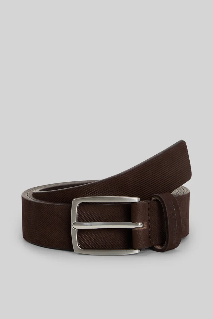 Führt zu Produktdetailseite „Gürtel aus Leder, braun"