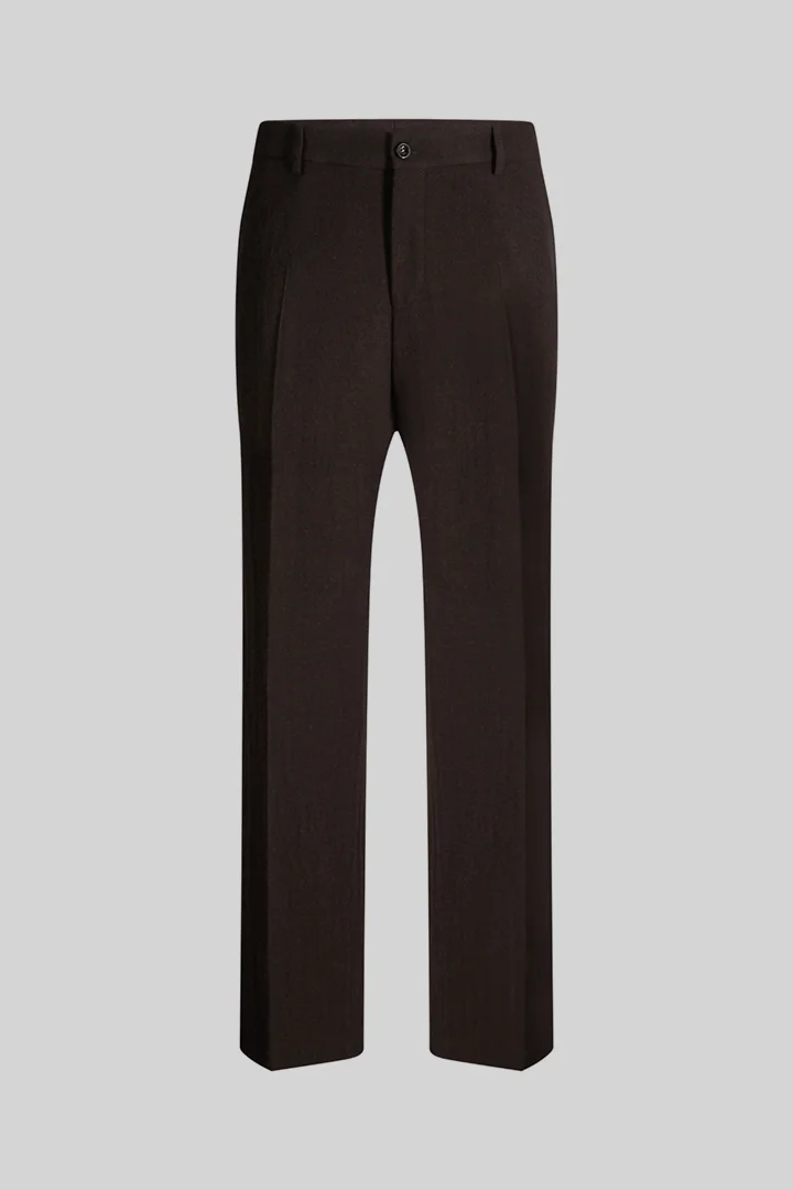 Strellson présente le produit Pantalon en mélange de coton, marron de la catégorie Pantalons en visuel détouré