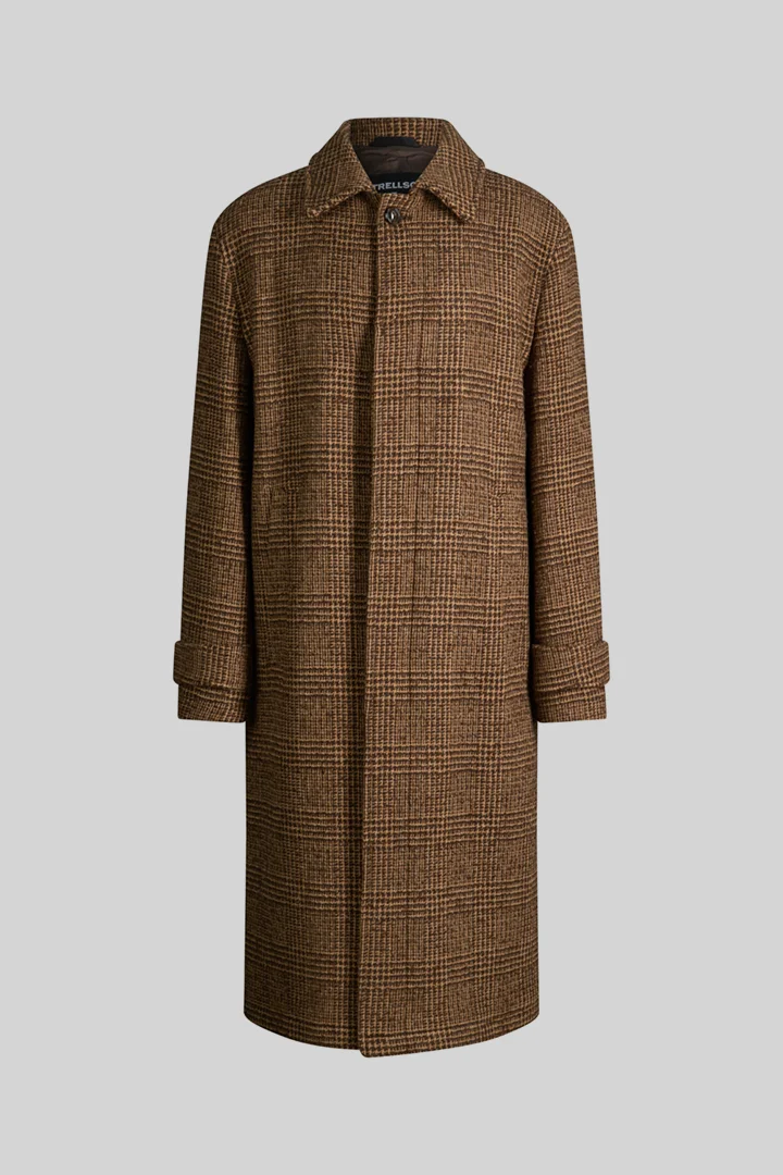 Leads to product detail page "City coat with turn-down collar, brown"