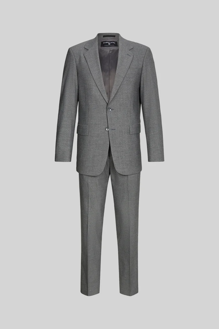 Strellson présente le produit Costume en laine mélangée, anthracite de la catégorie Costumes en visuel détouré