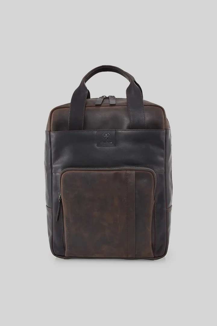 Führt zu Produktdetailseite „Rucksack Brick Lane, dunkelbraun"