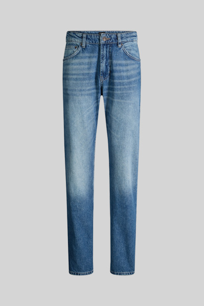 Jean à cinq poches, bleu