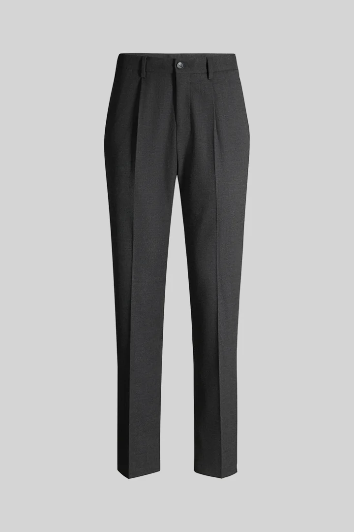 Strellson presents the product Modular trousers in a wool blend, anthracite from the category Modular trousers as a cut-out