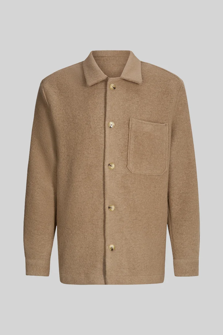 Strellson präsentiert das Produkt Hemd aus Wollmix, beige aus der Kategorie Hemden als Freisteller