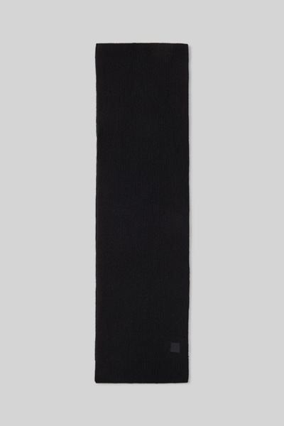 Führt zu Produktdetailseite „Schal aus Wollmix, schwarz"
