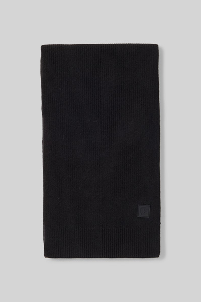 Führt zu Produktdetailseite „Schal aus Wollmix, schwarz"