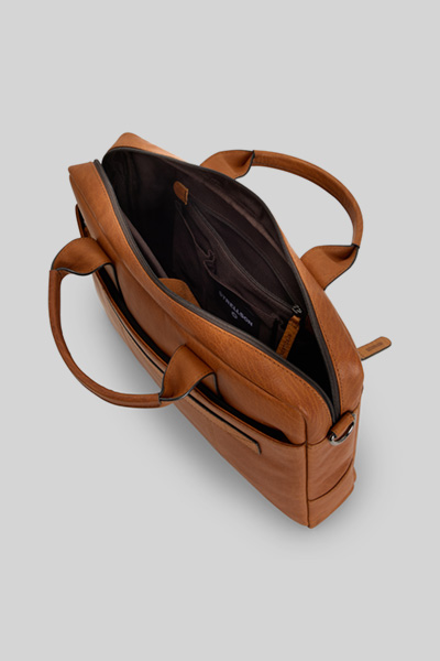 Führt zu Produktdetailseite „Aktentasche Hyde Park 1.0 Charles, cognac"