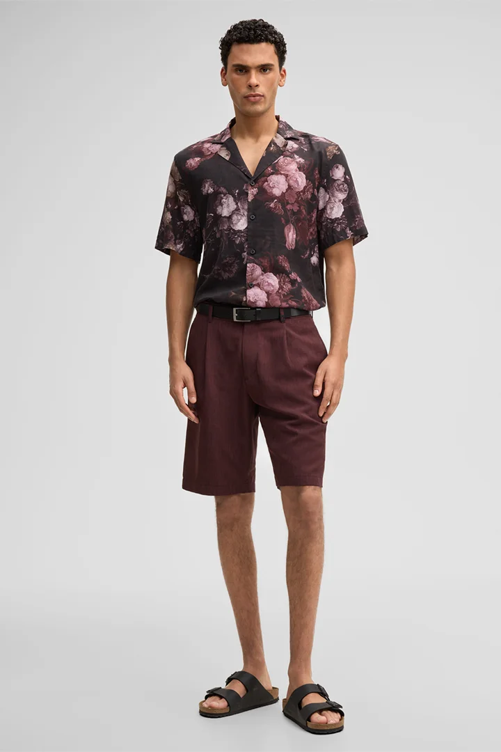 Chino-Shorts Luz, rot