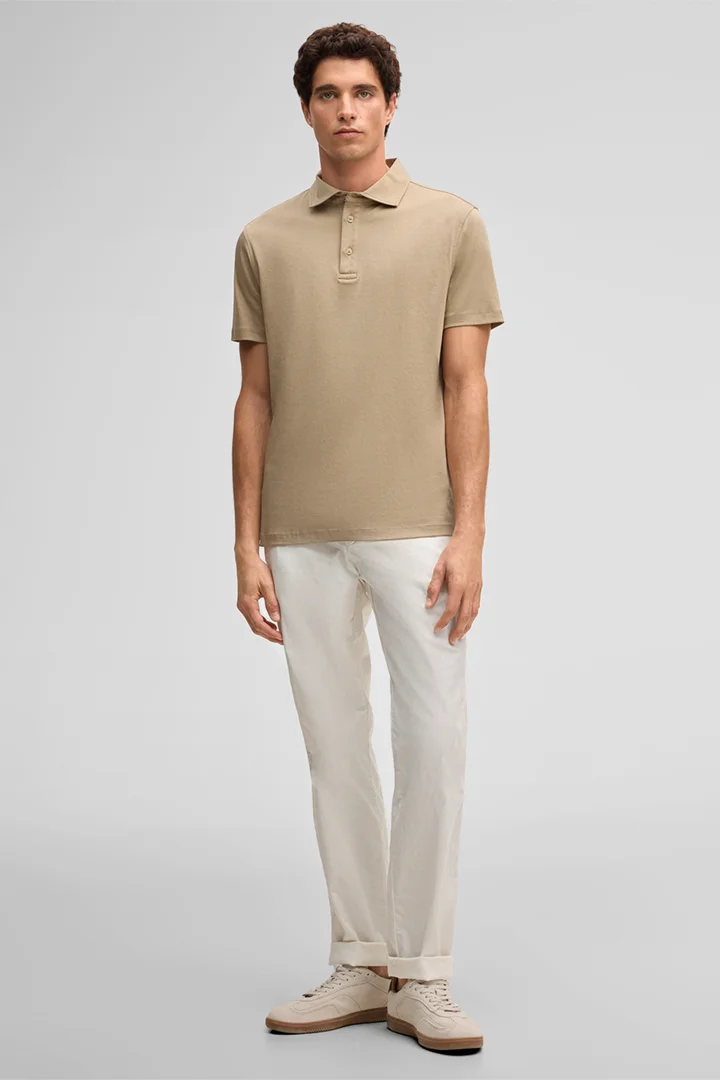 Führt zu Produktdetailseite „Poloshirt Pepe, beige"