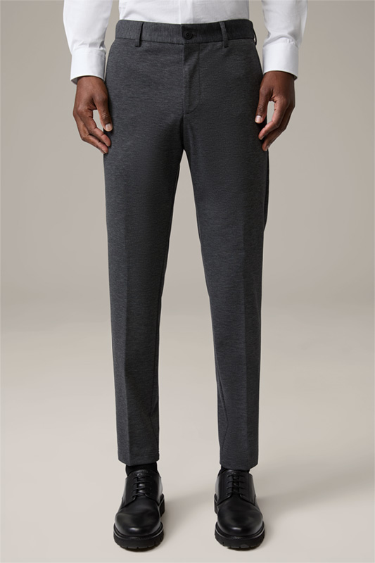 Pantalon modulaire Tius, anthracite chiné