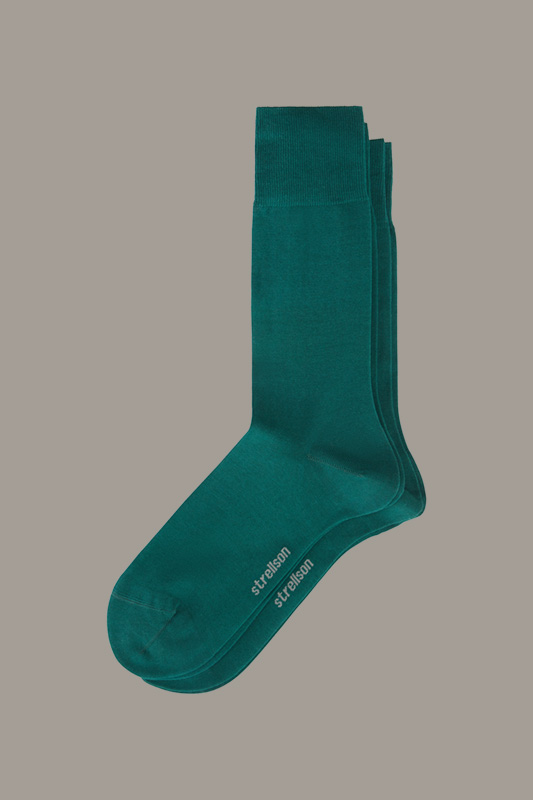 Duopak zakelijke sokken, groen