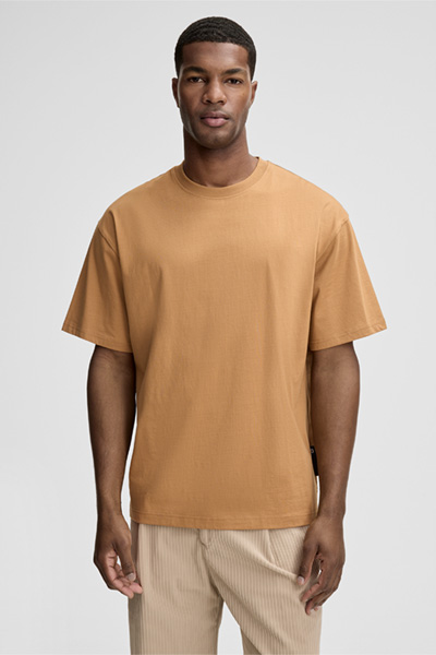 Rosso T-shirt in Beige