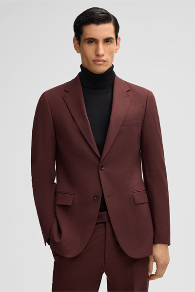 Alzer Jacket in Bordeaux