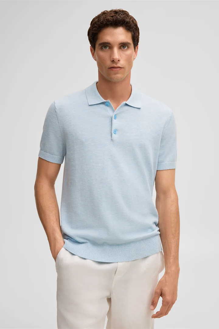 Strellson präsentiert das Produkt Poloshirt Loic, hellblau aus der Kategorie Polo-Shirts