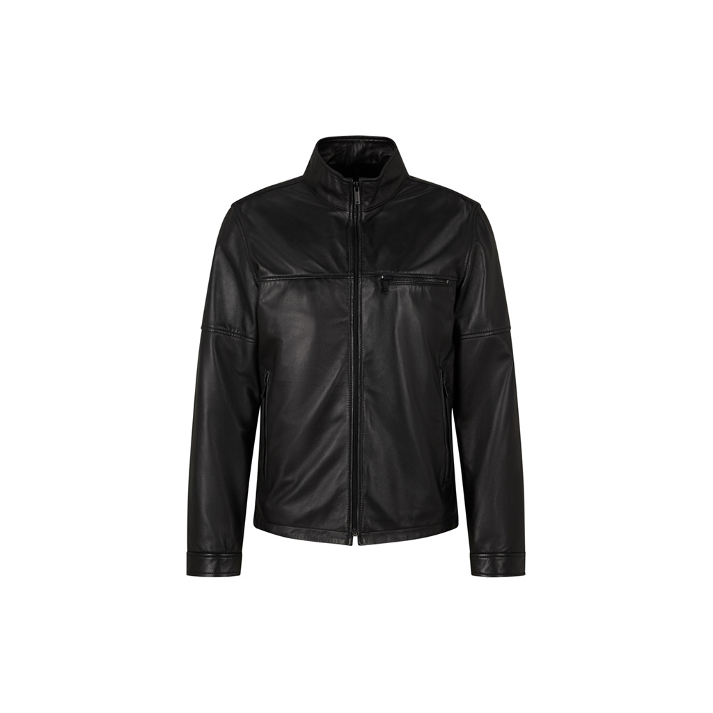 Jim Leather Jacket in Black - in the Strellson Online-Shop