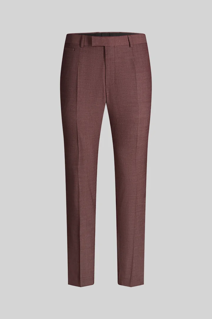 Leads to product detail page "Kynd modular suit trousers, burgundy"