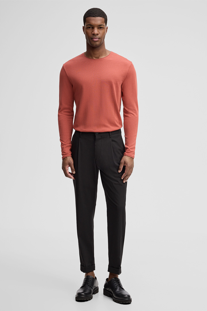 Führt zu Produktdetailseite „Longsleeve Prospect, rostrot"